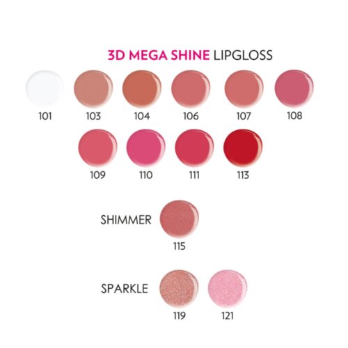 3D Mega Shine Lipglos