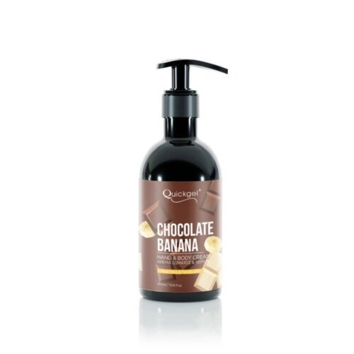 Quickgel Hand-Body Cream Chocolate Banana *300ML