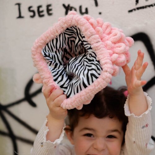 Σομόν Puffy Bag - small size